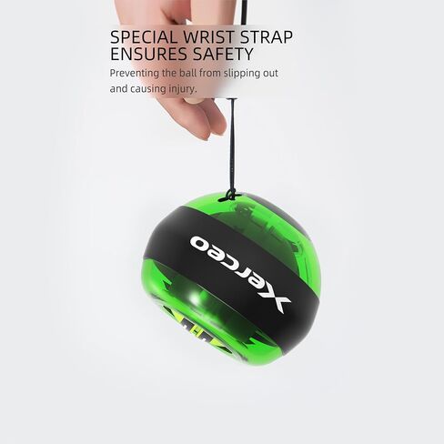 Auto-Start Power Gyro Ball, with LED Light, for Wrist & Forearm Training in Saudi Arabia