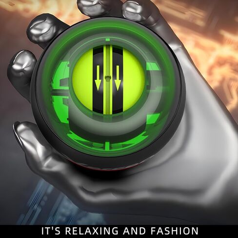 Auto-Start Power Gyro Ball, with LED Light, for Wrist & Forearm Training in Saudi Arabia