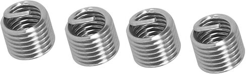 100Pcs Stainless Steel Thread Inserts Male Female Repair Tool M6x1 (3D) in Saudi Arabia