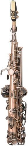 Curved Soprano Saxophone, B Flat Soprano Saxophone, Tuba Instrument, With Carrying Case And Stand Saxophone For Music Beginners,Performers in Saudi Arabia