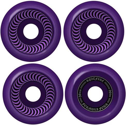 Spitfire Skateboard Wheels 56mm F4 99A OG Classics Purple in Saudi Arabia