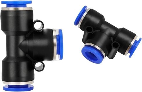 50pcs التركيبات الهوائية الموصل الموصل السريع موصل أنبوب هواء هوج بلاستيك PE PEG 4MM 6MM 8MM 10MM 12MM في (PE14) in Kuwait