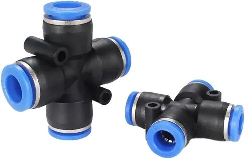 114 PCs Boxed PU-4/PE-4/PZA-4/PY-4/PV-4/PG-4 Pneumatic Connectors Kit 4mm Outer Diameter of the Hose Pipe Tube Air in Saudi Arabia