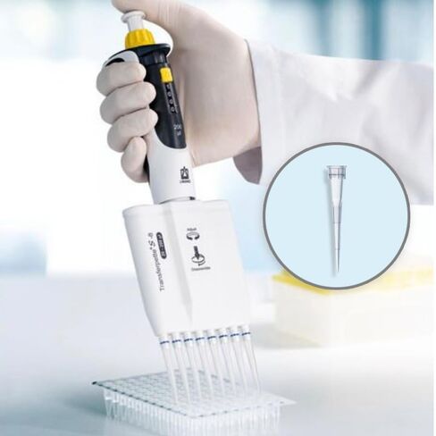 Pipette Tips,10ul,1000PCS,Laboratory Universal Plastic Liquid Pipettor Tips,Polypropylene,PP,Autoclavable… in Saudi Arabia