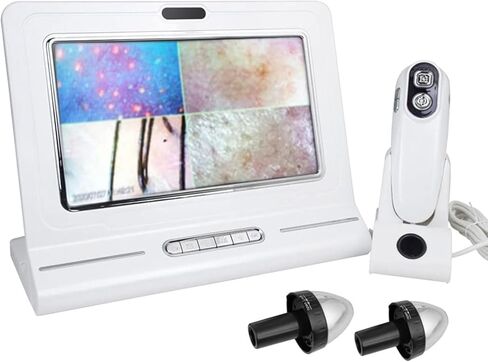 تشخيص الجلد محلل الشعر ، 11 بوصة شاشة LCD الرقمية كاشف الجلد كاشف رطوبة اختبار الشعر محلل الجلد in Kuwait