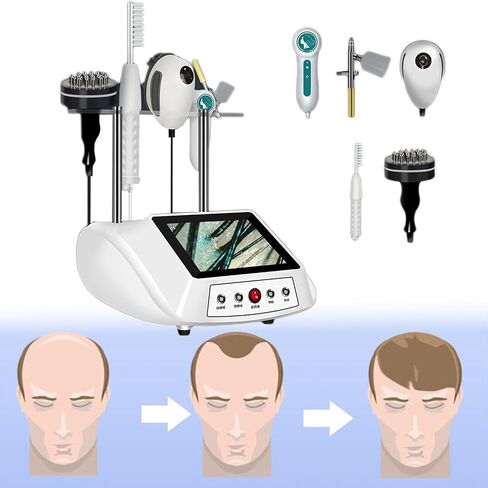 Skin Hair Analyzer,8 Inch LCD Screen Digital Skin Diagnosis Scanner Systems Hair Analyzer Analysis Scanner Hair Analyser Machine in Saudi Arabia