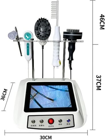 Skin Hair Analyzer,8 Inch LCD Screen Digital Skin Diagnosis Scanner Systems Hair Analyzer Analysis Scanner Hair Analyser Machine in Saudi Arabia