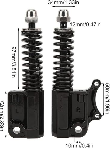aqxreight Shock Absorber Assembly,2PCS Hydraulic Front Shock Absorber 200mm Spraying Process Proof for Electric Electric Scooter in Saudi Arabia