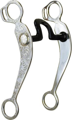Reinsman 746E Pro Horseman California Stage D Curb Style Equestrian Horse Bit with 5" Ported Sweet Iron Mouthpiece & 8 1/2" Cheeks in Saudi Arabia