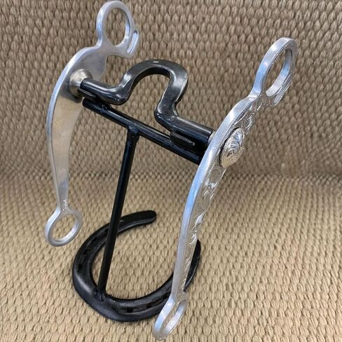 Reinsman 746E Pro Horseman California Stage D Curb Style Equestrian Horse Bit with 5" Ported Sweet Iron Mouthpiece & 8 1/2" Cheeks in Saudi Arabia