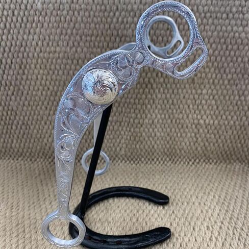 Reinsman 746E Pro Horseman California Stage D Curb Style Equestrian Horse Bit with 5" Ported Sweet Iron Mouthpiece & 8 1/2" Cheeks in Saudi Arabia
