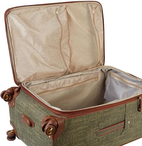 Samantha Brown Vintage Tweed 26" Spinner (Brown) in Saudi Arabia