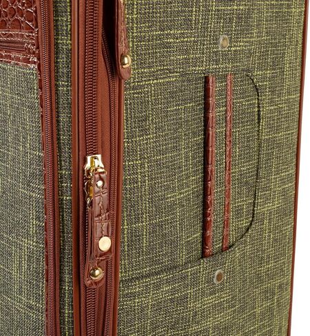 Samantha Brown Vintage Tweed 26" Spinner (Brown) in Saudi Arabia