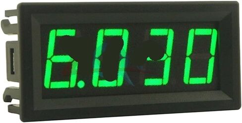 1PCS 0.56 inch 4-Digit LED Digital DC Voltage Meter with Cable(RED) in Saudi Arabia