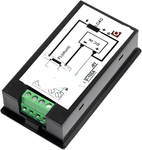1PCS DC 6.5-100V 0-100A شاشة DISTRAL DISTRED VOLTMETER مع جهد تحويلة 100A in Saudi Arabia
