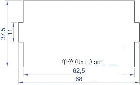 1PCS DC Voltmeter 0-600V (White ، DC0-100V) in Saudi Arabia