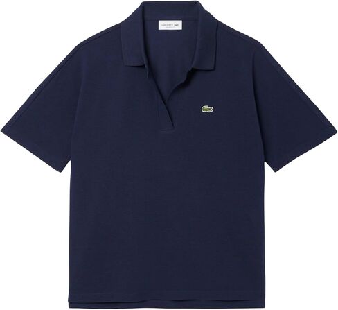 Lacoste Women's Relaxed Fit Fluid Pique Polo Shirt in Saudi Arabia