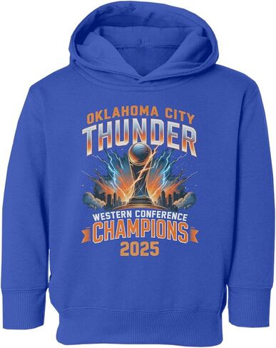 Basketball 2025 Champions - Oklahoma Playoff Tribute Toddler Hooded Sweatshirt in Saudi Arabia
