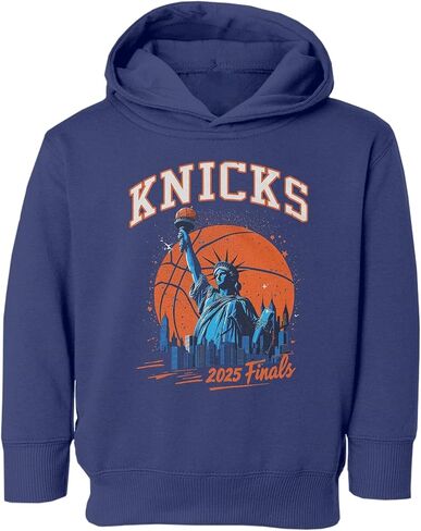 New York 2025 Finals - Basketball Playoff Statue Toddler Hooded Sweatshirt in Saudi Arabia