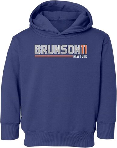 Brunson 11 New York Playoff - Basketball Fans Toddler Hooded Sweatshirt in Saudi Arabia