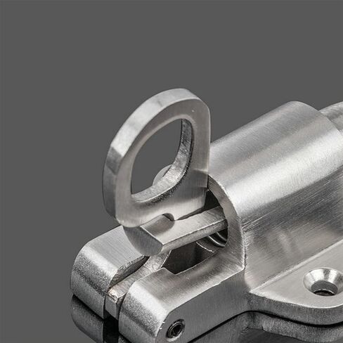 Self-Closing Automatic Latch/Bolt Balcony Door Window Intermediate Spring Bolt Door Hardware Stainless Steel 1Pcs(D-45mm) in Saudi Arabia