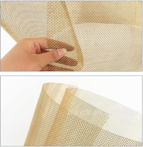 TIST COPPER MESH SIEVE COPPER MESH ، نسيج شبكة نحاسي مشع ، أشعة الإشارة الكهرومغناطيسية محمية شبكات النحاس الشبكية لفائف النحاس (النحاس 150MESH) in Kuwait