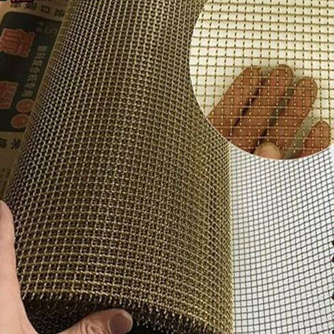 TIST COPPER MESH SIEVE COPPER MESH ، COPPER COPPER WIRE MESH FABLETER FILTER COLLUTER COMPLER MESH COPPER MESH ROLLS ROLLS COPPER ROLLS (BRASS 100MESH) in Saudi Arabia