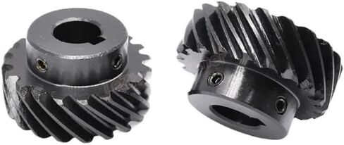 1pcs اليسار التروس الحلزوني 1.5m 13 15 20 26 30 ترس متداخلة 45 درجة ترس حلزوني Bore 10mm-25mm 45# Steel (24mm (Keyway 8) ، 1.5m 15teeth) in Kuwait