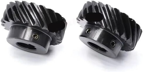 1pcs اليسار التروس الحلزوني 1.5m 13 15 20 26 30 ترس متداخلة 45 درجة ترس حلزوني Bore 10mm-25mm 45# Steel (24mm (Keyway 8) ، 1.5m 15teeth) in Kuwait