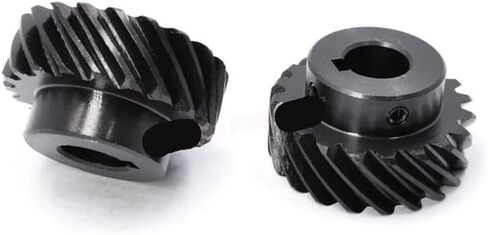 1pcs اليسار التروس الحلزوني 1.5m 13 15 20 26 30 ترس متداخلة 45 درجة ترس حلزوني Bore 10mm-25mm 45# Steel (24mm (Keyway 8) ، 1.5m 15teeth) in Kuwait