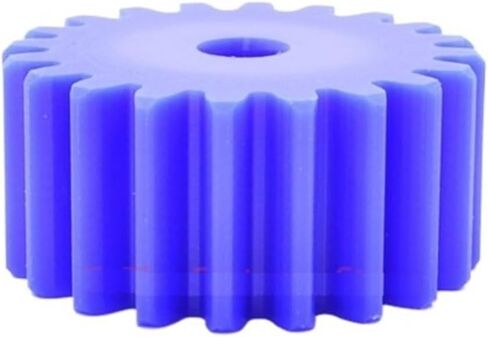 التروس الحلزونية الصناعية 1pcs 54t-100t 1.5m نايلون زرقاء ترس الحافز 54 55 56 58 60 62 64 65 66 68 70 72 75 80 90 100 تروس محرك المستوى البلاستيكي (الحجم: 70 أسنان (تجويف 10 مم))) in Kuwait