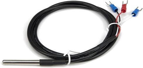 FTARP03 PT100 Cu50 1m Cable Probe Head RTD Temperature Sensor 1Pcs(Cu50 5x50mm Probe) in Saudi Arabia