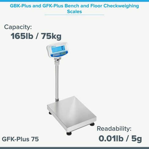 Adam Equipment - GBK-Plus and GFK-Plus Bench and Floor Checkweighing Scales in Saudi Arabia