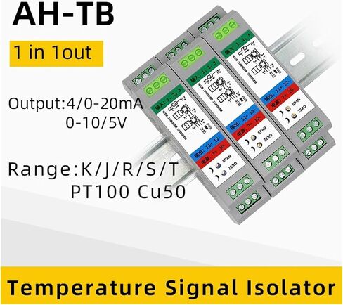 إدخال عزل إشارة RTD PT100 إخراج 0-5/10V 4-20MA مزود الطاقة DC24V 1 في 1 Out Transmitter Multi Signal Transmitter (K ​​-180-1000C input_output 0-10V_DC24V) in Saudi Arabia