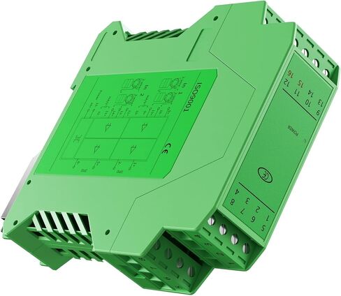 4-20mA to 0-10V 0-5V Signal Isolator Current Transmitter 2 in 2 Out multiplexer Isolator Analog Signal Isolator(1 Input 1 Output,0-10V Input_DC24V Power Supply_0-5V Output) in Saudi Arabia