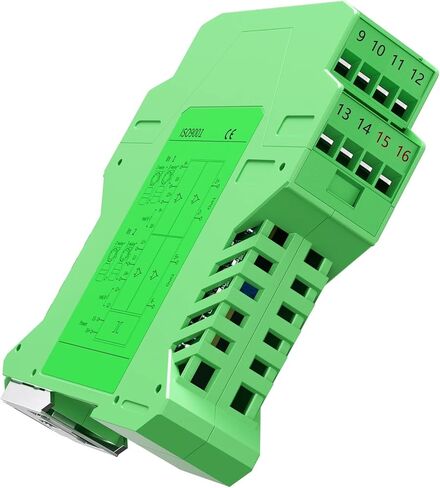 4-20mA to 0-10V 0-5V Signal Isolator Current Transmitter 2 in 2 Out multiplexer Isolator Analog Signal Isolator(1 Input 1 Output,0-10V Input_DC24V Power Supply_0-5V Output) in Saudi Arabia
