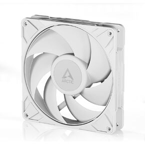 ARCTIC P14 Pro PST (White) - Powerful Premium Fan, 140 mm PWM Fan with Y-Cable Splitter, 400-2500 RPM, 0 RPM <5% PWM, Fluid Dynamic Bearing, 4-Pin - White in Kuwait