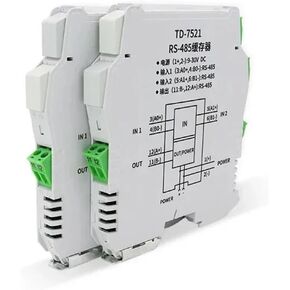 RS485 Repeater photoelectric Isolation Signal Amplifier Serial Communication Lightning Protection Industrial Converter(1 Slave to 2 Master_24VDC Power) in Saudi Arabia