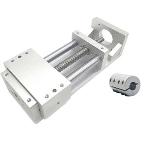 100MM 200MM Stroke CNC Linear Module Sliding Table XYZ Axis Cross Slide Linear Stage SFU1605 Ball Screw C7 1Pcs(Nema23 Motor Bracket,100MM Stroke) in Saudi Arabia