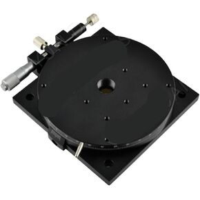RSPT160-L R Axis 160MM 6" Manual 360 Degree Heavy Load Rotary Sliding Table Micrometer Precision Adjust Angle Platform Optical RSPT160-L 1Pcs in Saudi Arabia