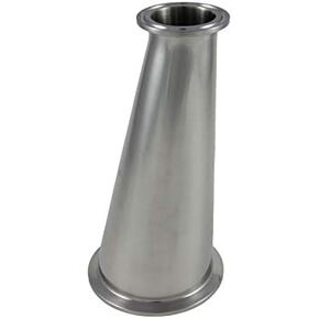 Tri Clover Compatible Eccentric Reducer (TC Size: 3" x 1.5") in Saudi Arabia