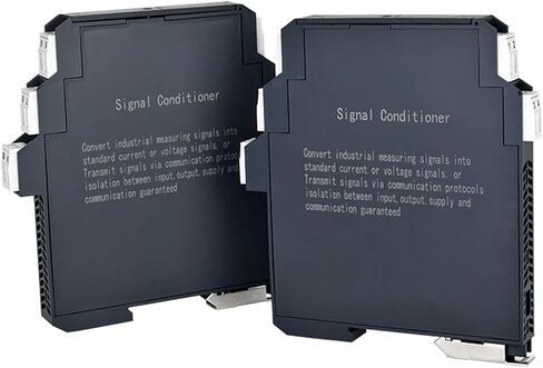 Electromagnetic Signal Isolator 4-20mA 0-10V Output Ultra-Thin Transmitter 1 in 1 Out 1 in 2 Out Current and Voltage Isolator(1Input 1Output,0-10V to 0-10V_DC24V) in Saudi Arabia