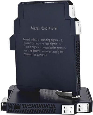 Electromagnetic Signal Isolator 4-20mA 0-10V Output Ultra-Thin Transmitter 1 in 1 Out 1 in 2 Out Current and Voltage Isolator(1Input 1Output,0-10V to 0-10V_DC24V) in Saudi Arabia