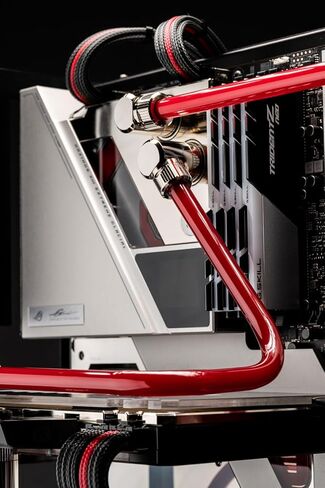 EKWB EK-Loop Acrylic Hard Tube, 12mm OD, 500mm, Clear, 4-pack in Saudi Arabia