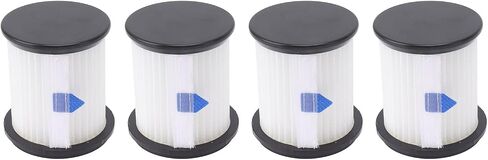 4PCS Easily Disassembled Vacuum Cleaner Filters for S6T S6P Pro N5S, Catch Fine Particulate Matter and Purify the Air, Flushable and with Filter, Easy Installation, Long in Saudi Arabia