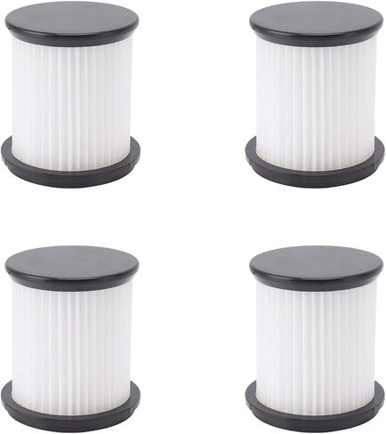 4PCS Easily Disassembled Vacuum Cleaner Filters for S6T S6P Pro N5S, Catch Fine Particulate Matter and Purify the Air, Flushable and with Filter, Easy Installation, Long in Saudi Arabia