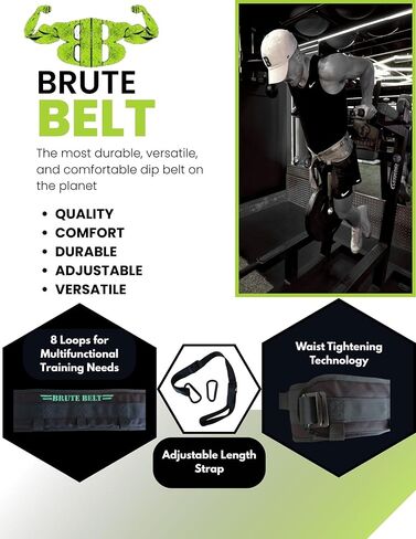 The Ultimate Nylon Dip Pull-Up and Squat Belt for Strength Training in Kuwait