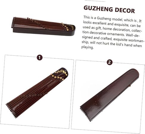 GLEAVI 2pcs Guzheng Adornment for Home Instrument Model for Decorative Accessories in Saudi Arabia