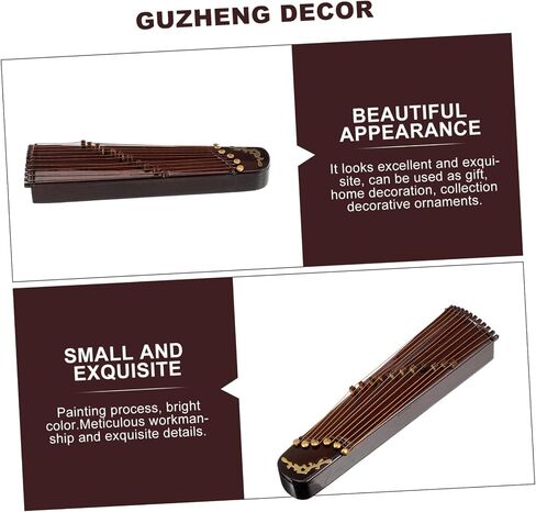 GLEAVI 2pcs Guzheng Adornment for Home Instrument Model for Decorative Accessories in Saudi Arabia