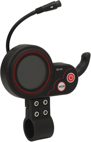 QS S4 Electric Scooter Display Panel ABS USB Electric Scooter Display Screen Control Panel with 6 Pin Connector for Replacement in Saudi Arabia